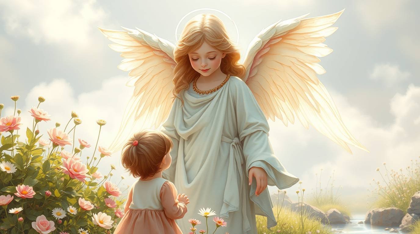Gebet zum Schutzengel für Kinder